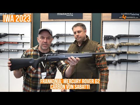 Frankonia Mercury Rover G2 Carbon – leichte Reptierbüchse, hergestellt von Sabatti