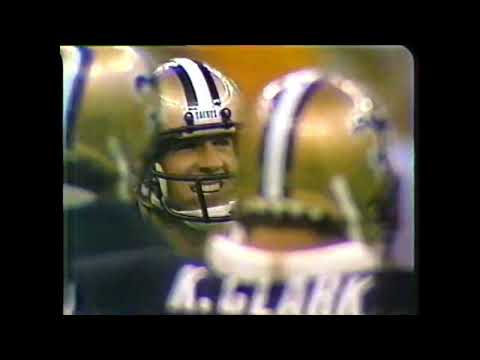 1984 week 13 San Francisco 49ers at New Orleans Saints