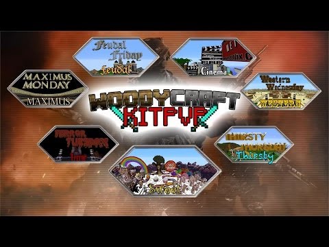 Insane KitPVP Map Pack! WoodyCraft® Minecraft