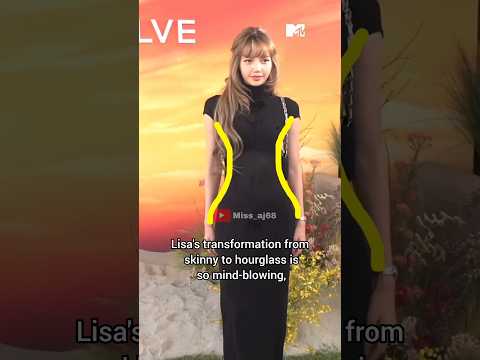 Lisa's have best body in K-pop 😎👑 #lisa #fypviralシ #ytshorts @wearelloud