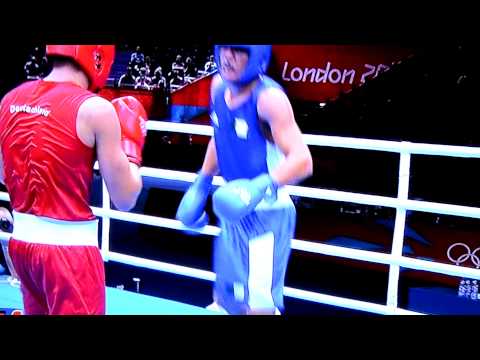 algerien-heute.com: Olympische Spiele 2012 Boxer Benchabla besiegt den Deutschen Kolling