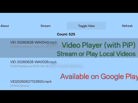 Video Player (with PIP) video thumbnail