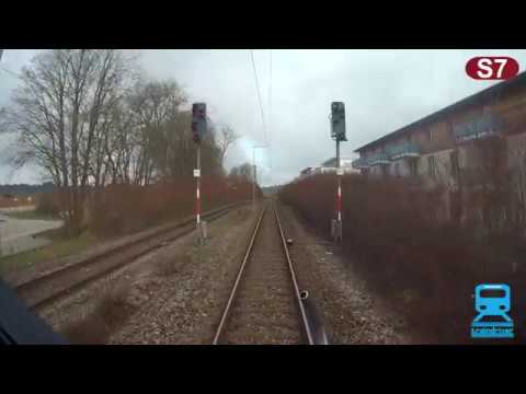 Führerstandsmitfahrt 2019 S-Bahn München - S7 Aying - Giesing (BÜ-Störung)