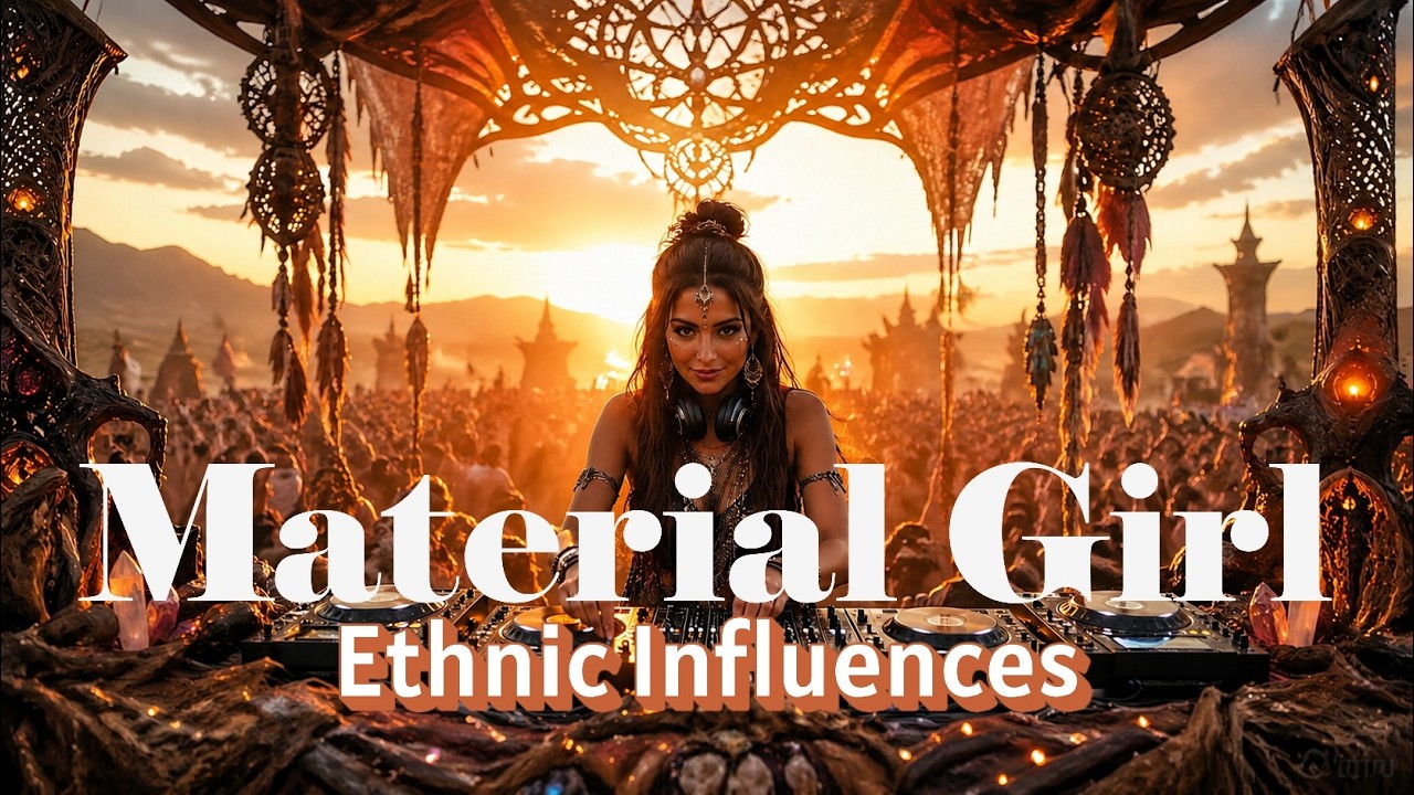 Madonna - Material Girl | (Ethnic Cover) #dj  #remix