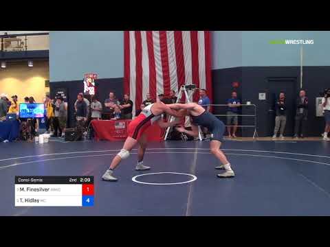 2018 FS WTT Challenge/UWW Juniors 79 Consi-Semis - Matthew Finesilver (BBWC) Vs. Trent Hidlay (MC)
