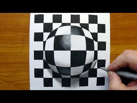 3d illusion drawing by vamos art