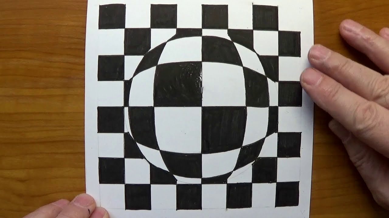 3d illusion drawing by vamos art