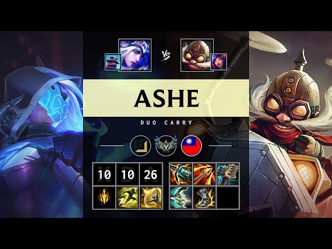 Ashe ADC vs Corki - TW Challenger Patch 25.20