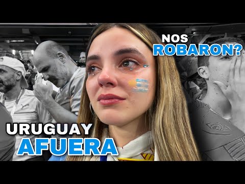 Uruguay ELIMINADO del MUNDIAL | Reacción URUGUAY VS GHANA desde el estadio en QATAR 😭⚽️