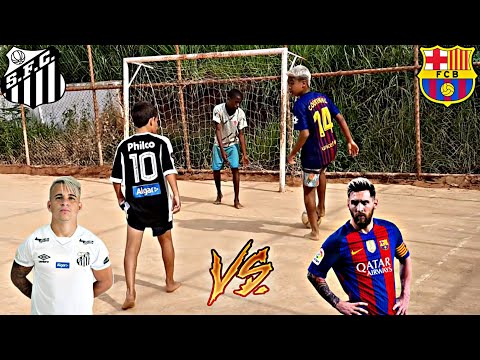 Santos vs Barcelona - Copa Carnaval 2020