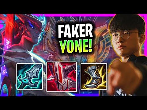 FAKER IS SO GOOD WITH YONE! | T1 Faker Plays Yone Mid vs Nasus!  Season 2024