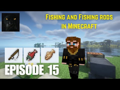 BlackPantherSA - Beginner Tutorial 15 - Fishing and fishing rods in Minecraft