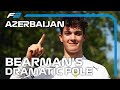 Ollie Bearman Takes Maiden F2 Pole With Broken Steering! | 2023 Azerbaijan Grand Prix