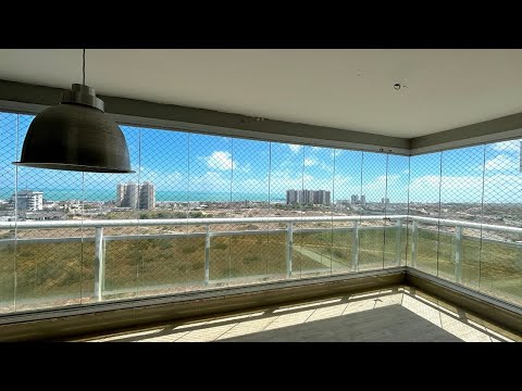 Apartamento 145 m² com 3 Suítes 5 banheiros DCE e 3 vagas. Dunas - Fortaleza - CE