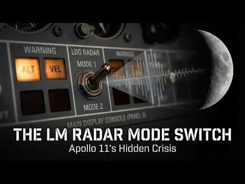 The LM Radar Mode Switch That Nearly Ended Apollo 11