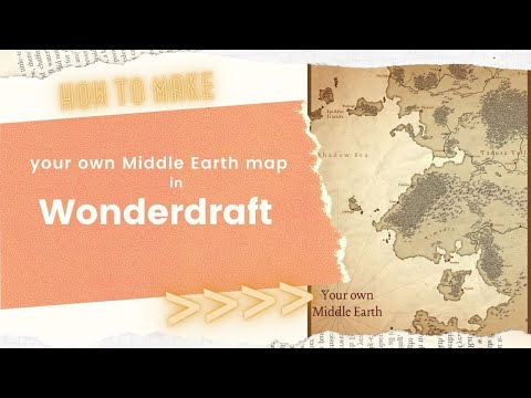 How to make your own Middle Earth map in Wonderdraft