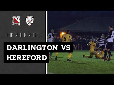 Darlington 2-2 Hereford - Vanarama National League North - 2018/19