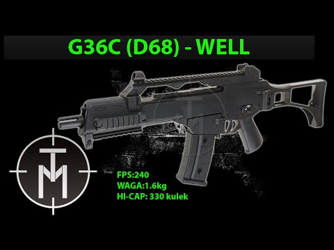 G36C (D68) FIRMY WELL - TANIEMILITARIA.PL