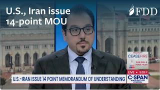 U.S., Iran issue 14 point memorandum of understanding | Behnam Ben Taleblu | C-SPAN
