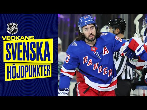 19.1: Zibanejad och Nylander med några av veckans svenska höjdpunkter 🇸🇪 Top 10 Swedish Plays/Week