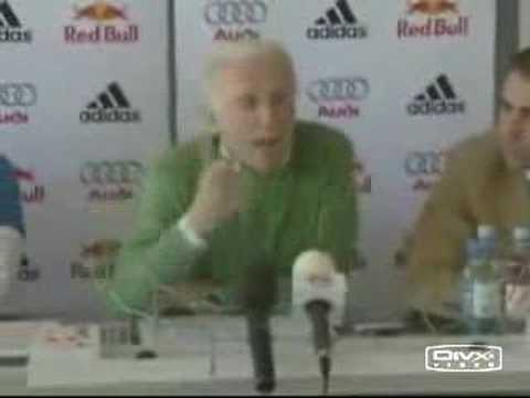 Giovanni Trapattoni's Pressekonferenz