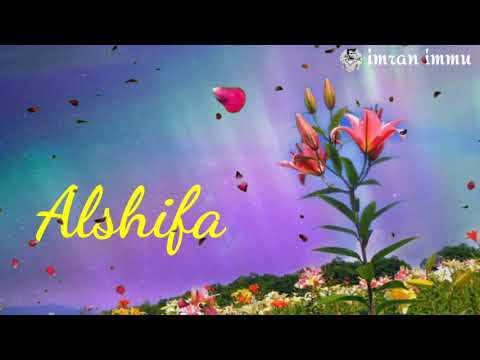 Alshifa names/whatsapp staus video/song meri good morning/Imran Immu..