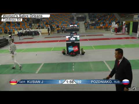 FE F S Individual Orleans FRA World Cup 2017 T64 10 green KUSIAN GER vs POZDNIAKOVA RUS