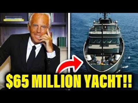 Inside Giorgio Armani's $65 MILLION Yacht 'Main'