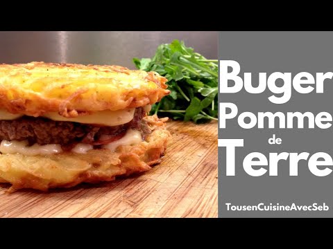 BURGER POMME de TERRE (Tous en cuisine avec Seb)