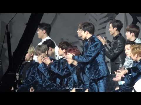 161119 EXO 엑소 reaction to GFRIEND 여자친구 Navillera + Rough MMA 2016