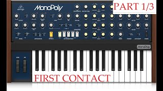 Behringer MonoPoly part 1/3 - 1st contact