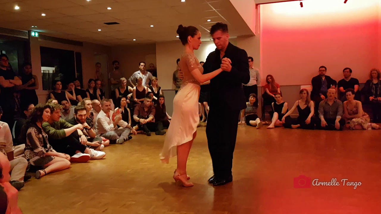 Lucas Molina Gazcon & Judit Somos ❤ Nochero Soy (Osvaldo Pugliese) @ Paris - Milonga El Garrón