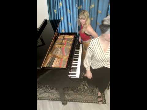 Sonya Kahn, Bijou Gladstone Piano Duet Libertango by Astor Piazzolla