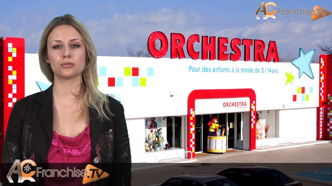 Présentation du réseau Orchestra spécialisé dans les vêtements pour enfants