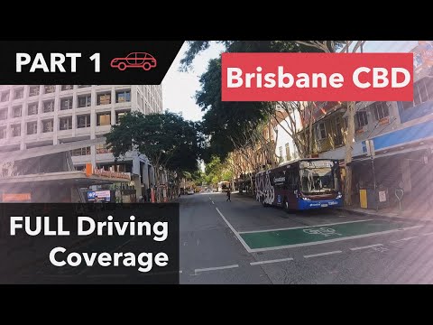 Brisbane City Driving [Australia] Full Coverage | (Part 1 of 4)