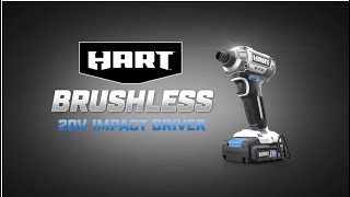 HART 20V Brushless Impact Driver