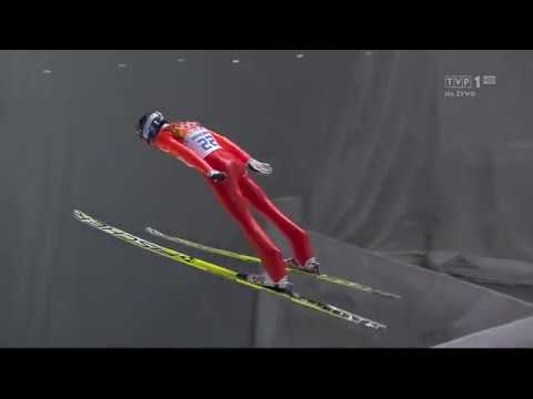 Dimitry Vassiliev 144.5 m Fall Sochi 2014 (Polish Commentary)