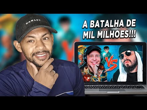 Marco Ribeiro (Dublador) Vs. Mussoumano - Batalha de Youtubers (React)