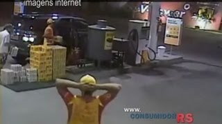 Matéria especial sobre assaltos a postos de combustíveis