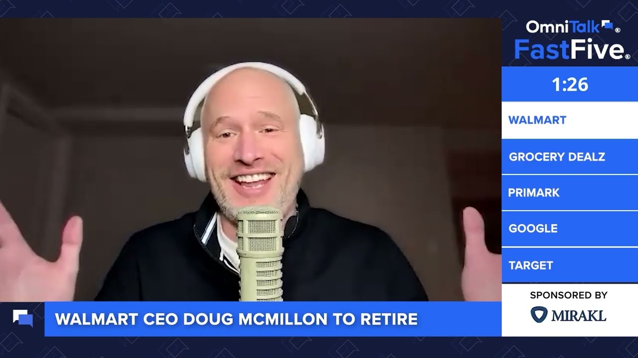 The Furner Era Begins: What Walmart's CEO Transition Means for Retail | Fast Five Shorts