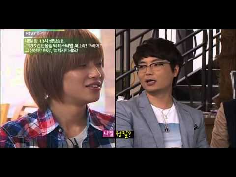 120728 TEEN TOP RISING 100% — Niel speaking Japanese