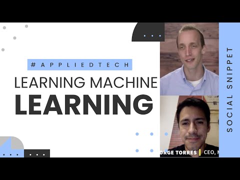 Learning Machine Learning - Jorge Torres CEO of MindsDB
