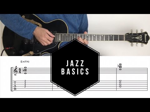 2-5-1 Progression in D-minor (Fast and slow) Tutorial with sheet music and TAB