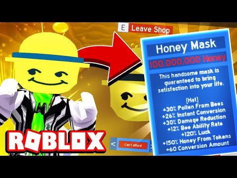 Descarga I Got The Honey Mask Roblox Bee Swarm Simulator - buying the new gifted honey mask epic roblox bee swarm
