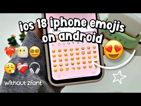 how to get iphone emojis on android phone ✨️ 2025 No zFont needed