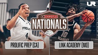 Prolific Prep (CA) vs Link Academy (MO) - Chipotle Nationals Boys Quarterfinals