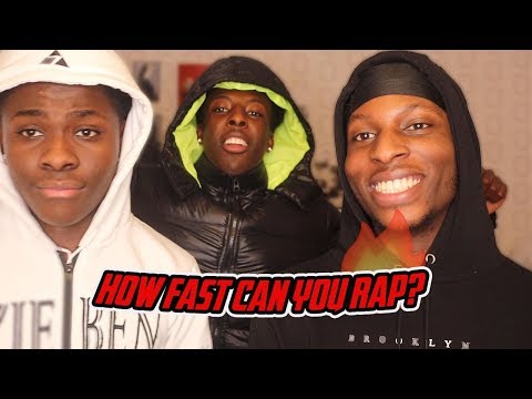 HOW FAST CAN YOU RAP? S-elegance X R7 (UK EDITION)🤣🤙🏾