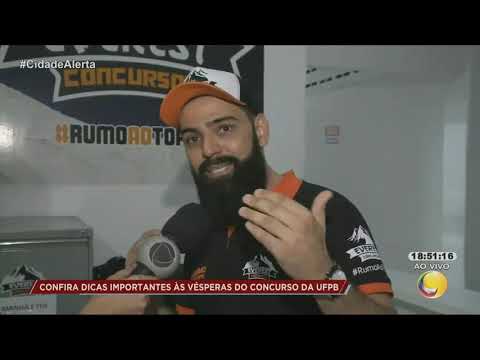 Confira dicas importantes às vésperas do concurso da UFPB