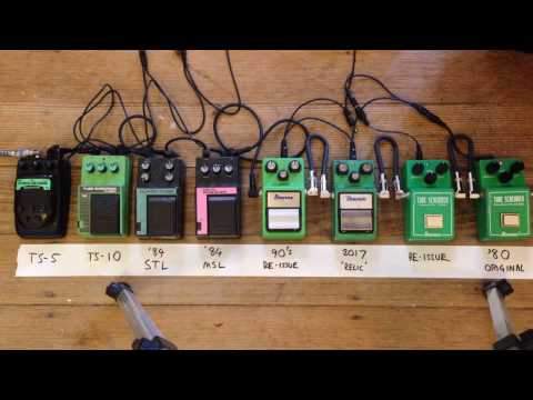 The Ultimate Ibanez Tube Screamer Shootout. PART 1.