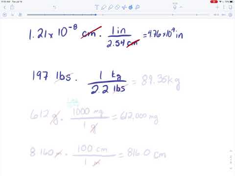 1 2 Dimensional Analysis Problems Chemistry Libretexts